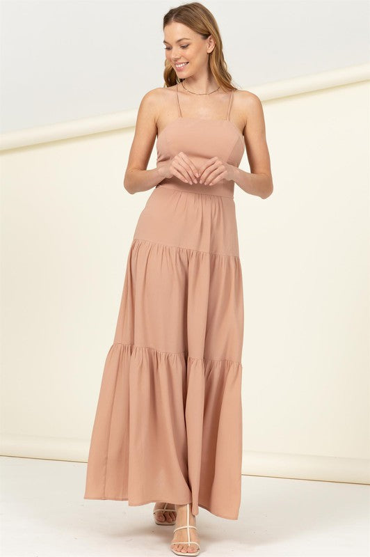 HYFVE Tiered Cami Maxi Dress in 3 Colors