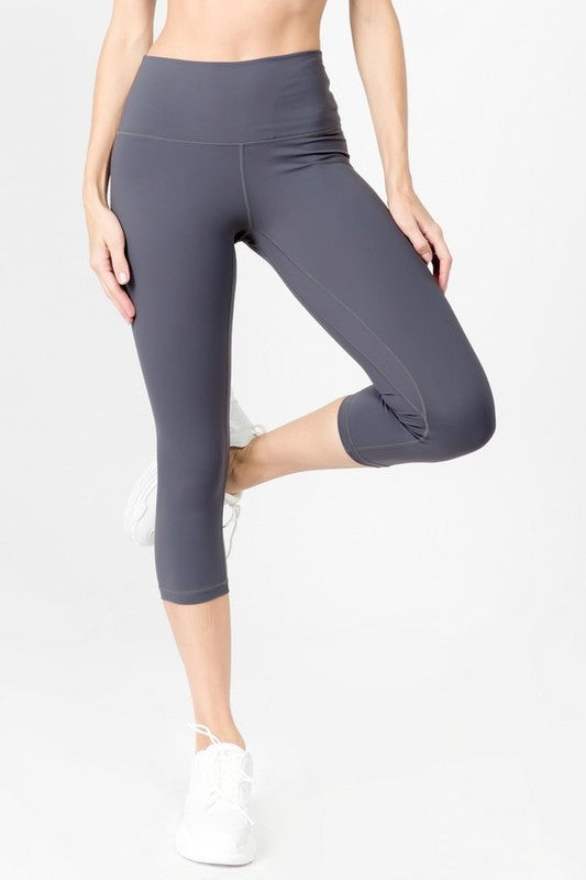 Yelete Buttery Soft Capri Activewear Leggings in 8 Colors