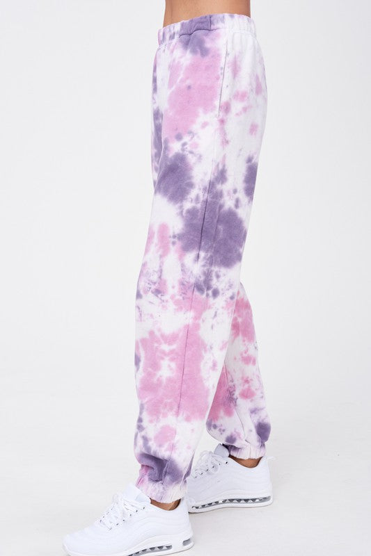 Emory Park Pull-On Tie-Dye Joggers Sweatpants