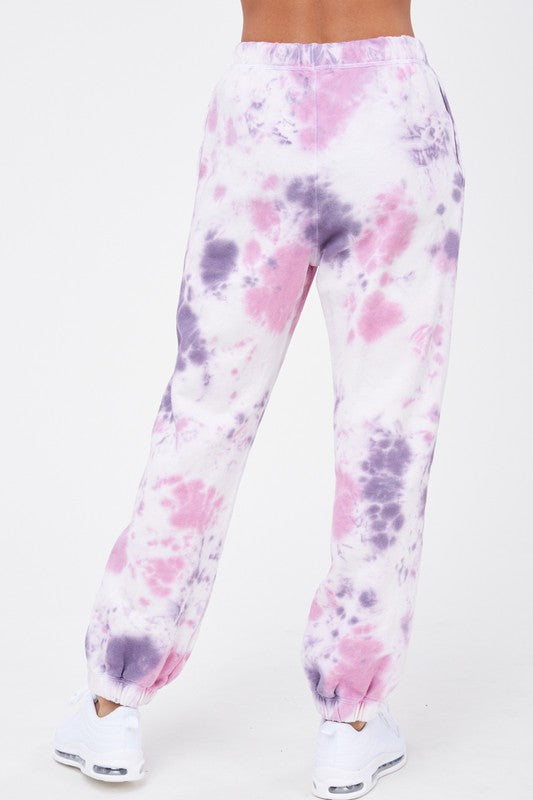 Emory Park Pull-On Tie-Dye Joggers Sweatpants