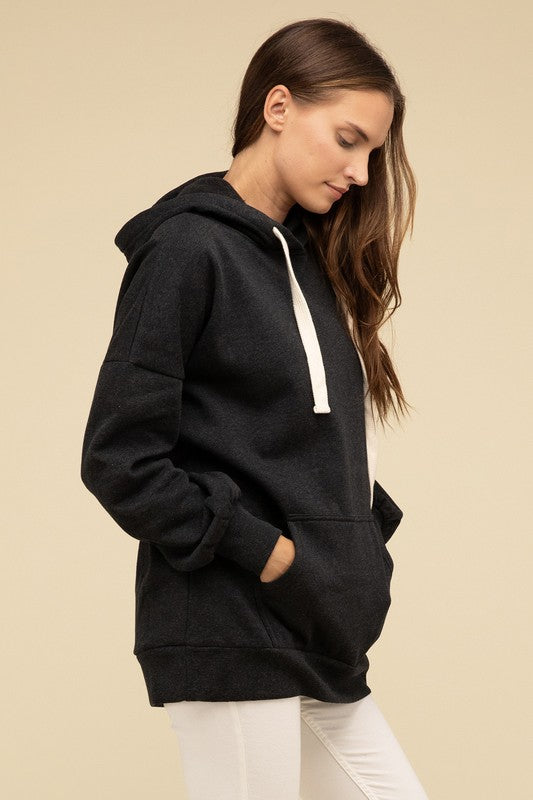 Zenana Oversized Hoodie Sweatshirt Top in 3 Colors