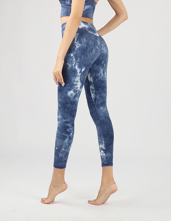 OTOS Active Tie-Dye Seamless High Waisted Leggings in 4 Colors