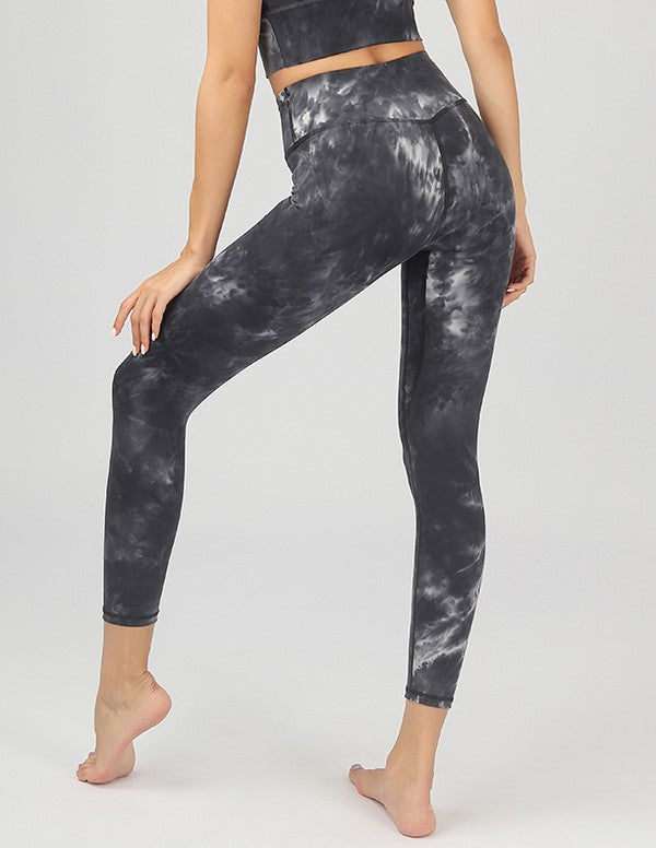 OTOS Active Tie-Dye Seamless High Waisted Leggings in 4 Colors