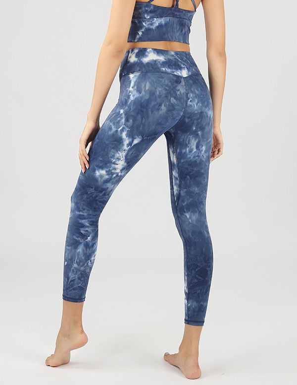 OTOS Active Tie-Dye Seamless High Waisted Leggings in 4 Colors