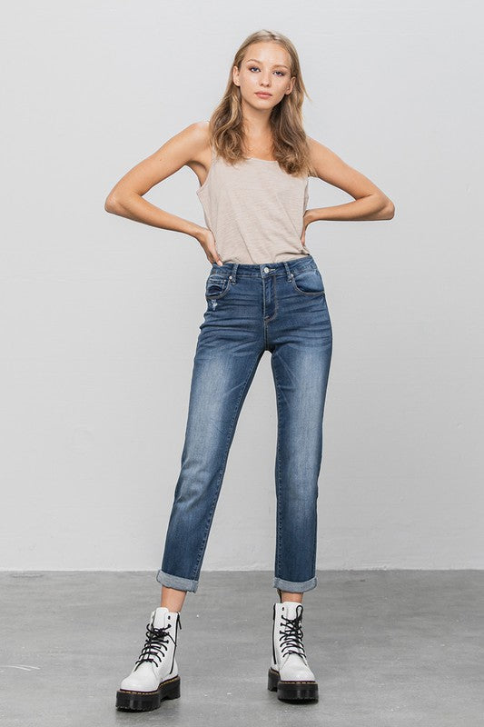 SLIM BOYFRIEND JEANS