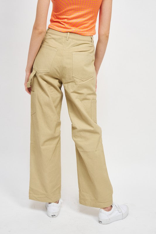 EMORY PARK HIGH RISE CARPENTER PANTS IN 3 COLORS