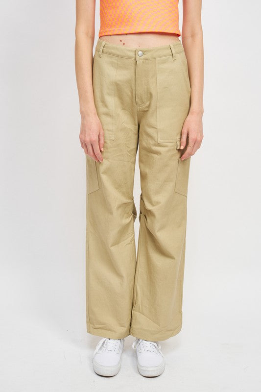 EMORY PARK HIGH RISE CARPENTER PANTS IN 3 COLORS