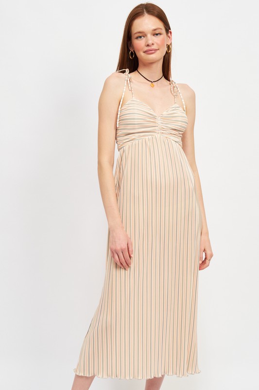 EMORY PARK SPAGHTETTI STRAP MAXI DRESS