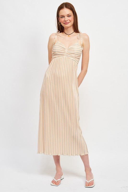 EMORY PARK SPAGHTETTI STRAP MAXI DRESS