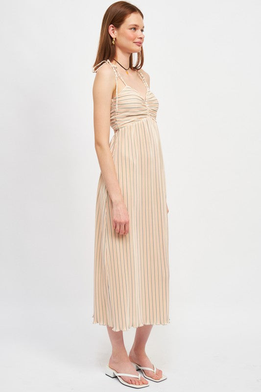 EMORY PARK SPAGHTETTI STRAP MAXI DRESS