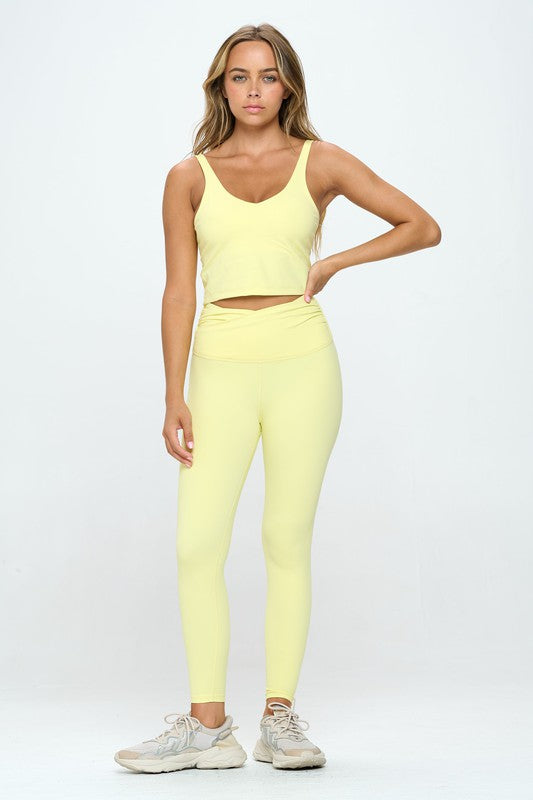 OTOS Active Two Piece Tank Top and Leggings Set in 2 Colors