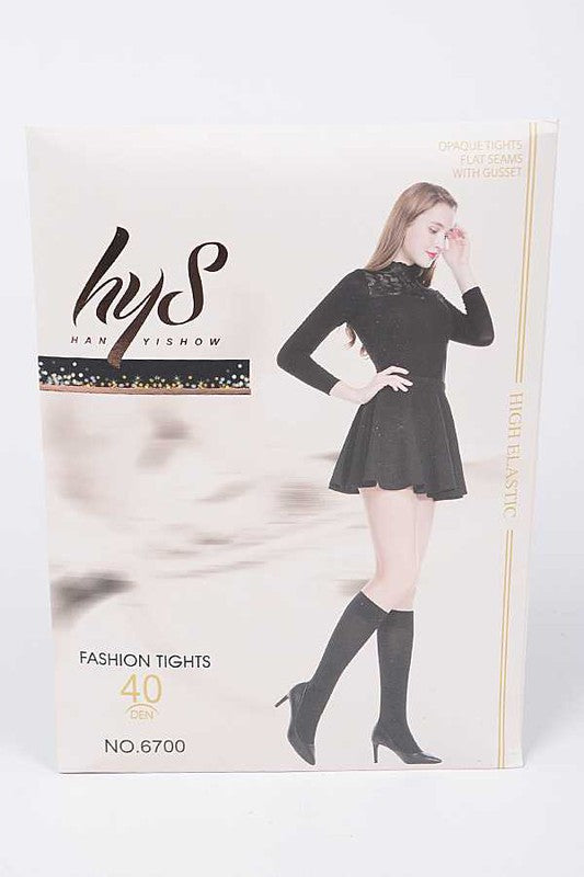 LA Jewelry Plaza Two Tone Fashion Tights