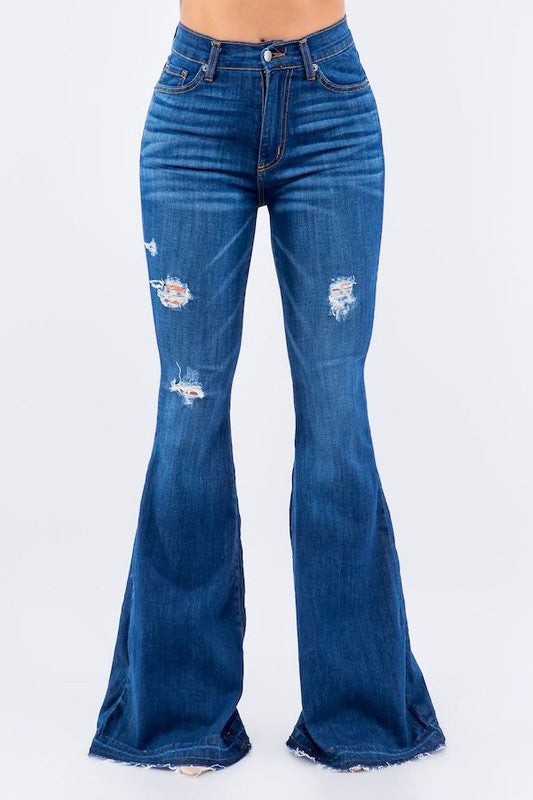 GJG Denim Amber Bell Bottom Jeans