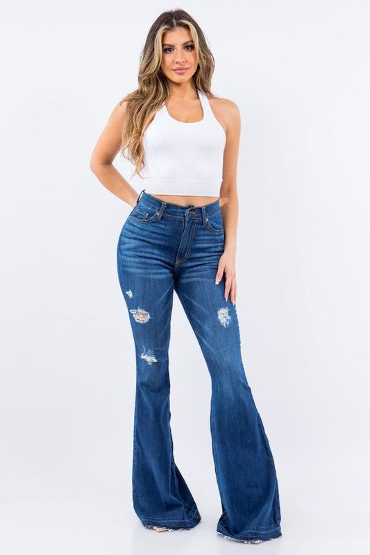 GJG Denim Amber Bell Bottom Jeans