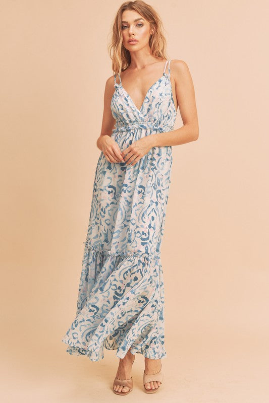 Aemi + Co Davia Tiered Cami Maxi Dress in 2 Colors