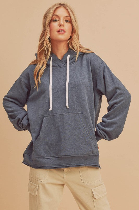 Aemi + Co Clara Hooded Tunic Sweatshirt in 11 Colors