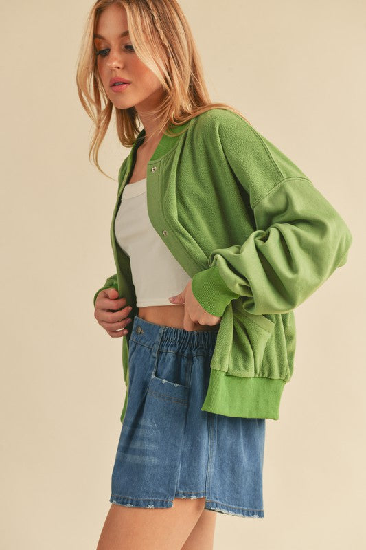 Aemi + Co Bee Bomber Jacket