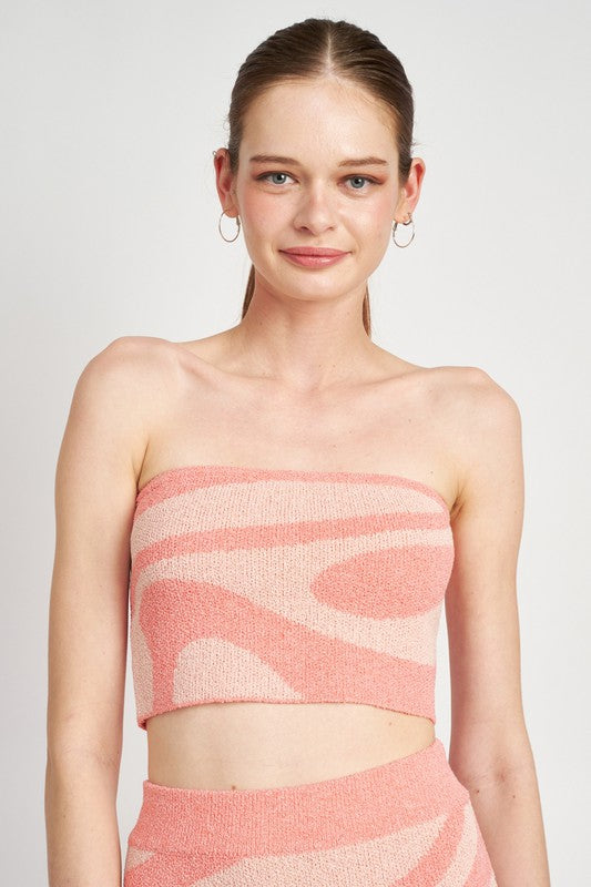 EMORY PARK COLOR BLOCK TUBE TOP IN 2 COLORS