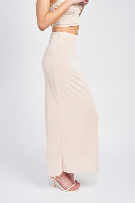 EMORY PARK HIGH WAISTED MAXI SKIRT