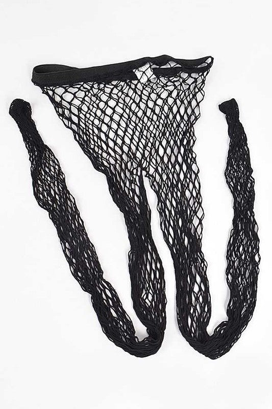 LA Jewelry Plaza Classic Fishnet Stockings in Black or White