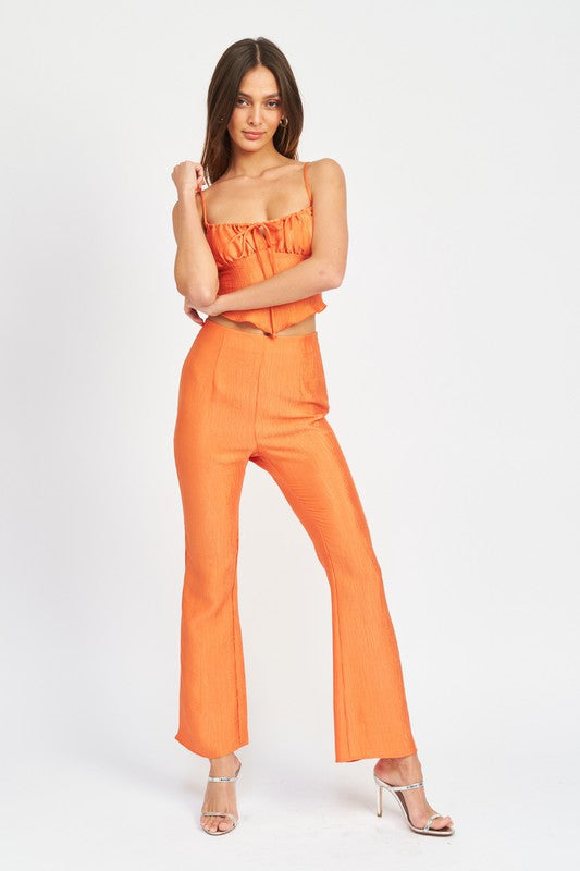 EMORY PARK HIGH RISE FLARE PANTS