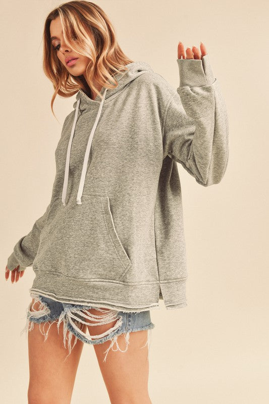 Aemi + Co Clara Hooded Tunic Sweatshirt in 11 Colors