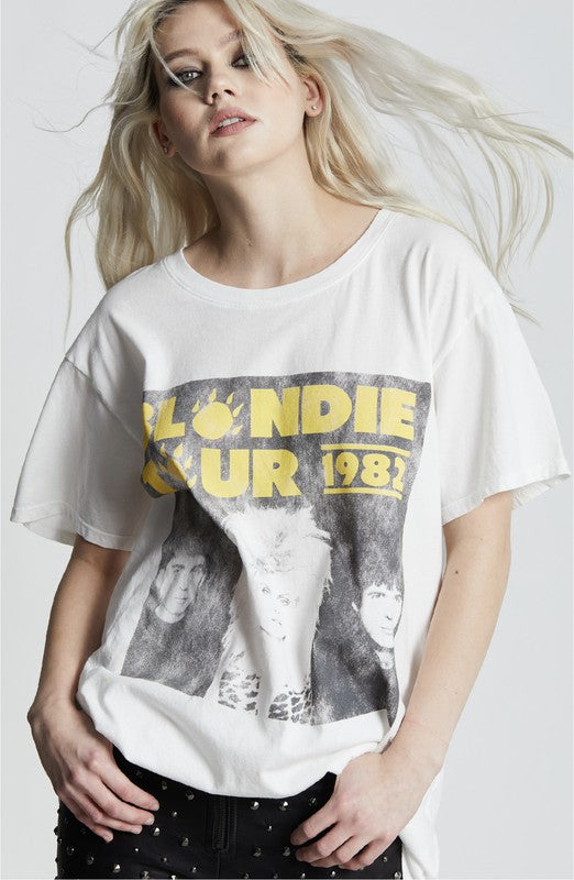 Recycled Karma Blondie Tour 1982 Graphic Tee