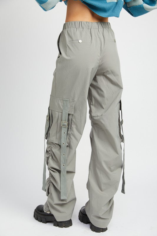 EMORY PARK CARGO PARACHUTE PANTS