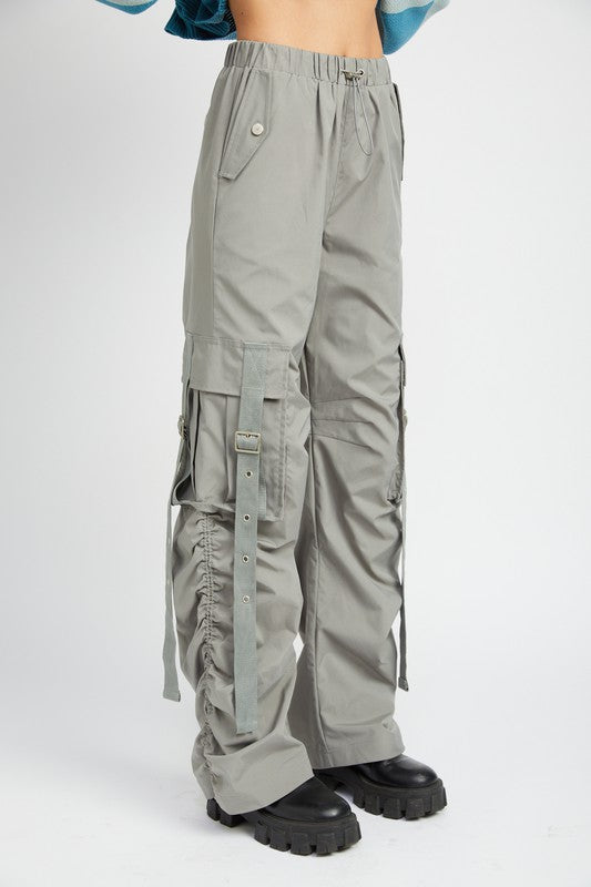 EMORY PARK CARGO PARACHUTE PANTS