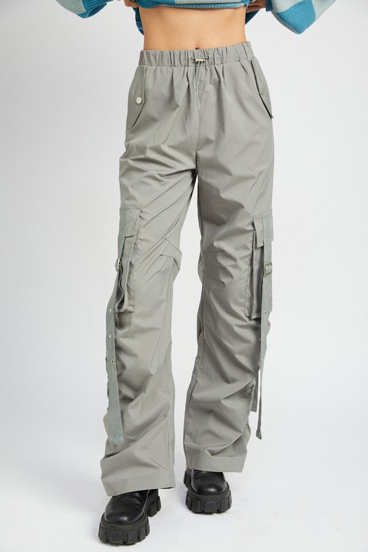 EMORY PARK CARGO PARACHUTE PANTS