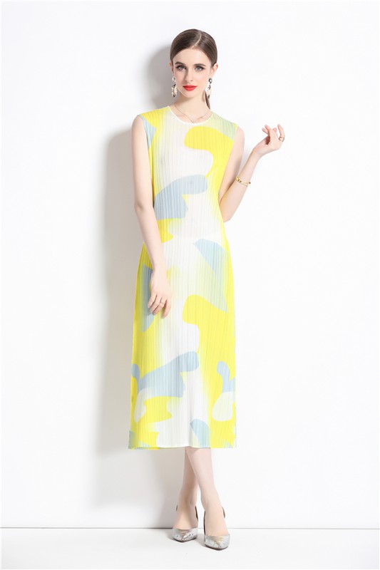 BY CLAUDE SLEEVELESS MAXI DRESS