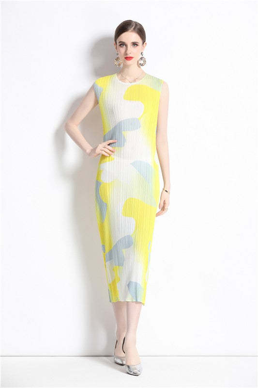 BY CLAUDE SLEEVELESS MAXI DRESS