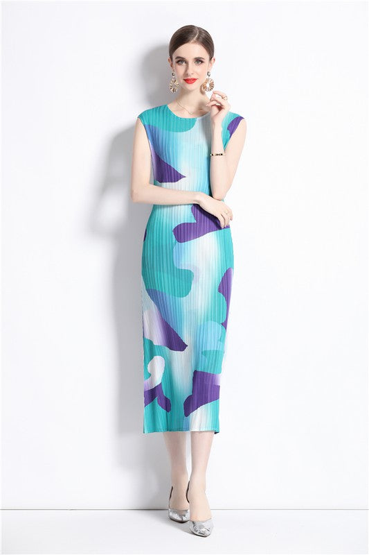 BY CLAUDE SLEEVELESS MAXI DRESS