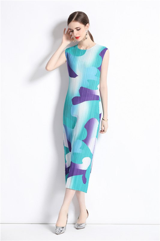 BY CLAUDE SLEEVELESS MAXI DRESS