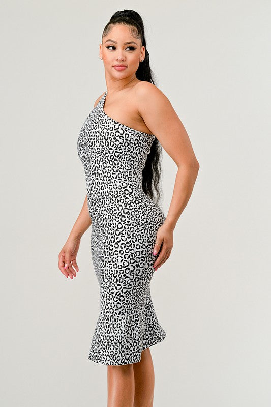 ATHINA LEOPARD SPIRIT DRESS