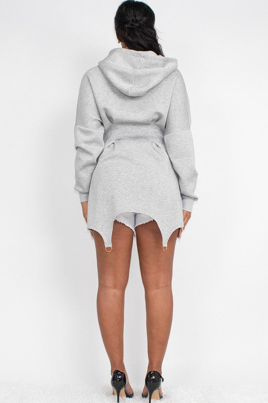 ATHINA Casual Hoodie Dress