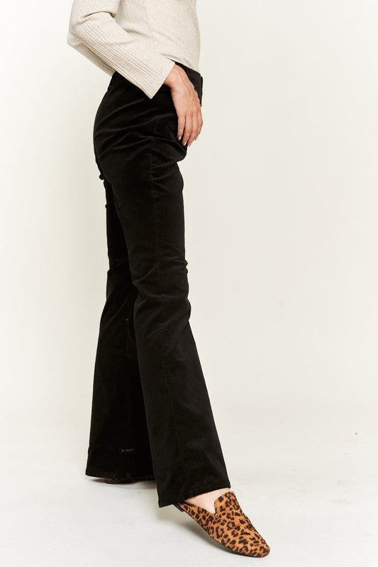 JADE BY JANE CORDUROY FLARE PANTS