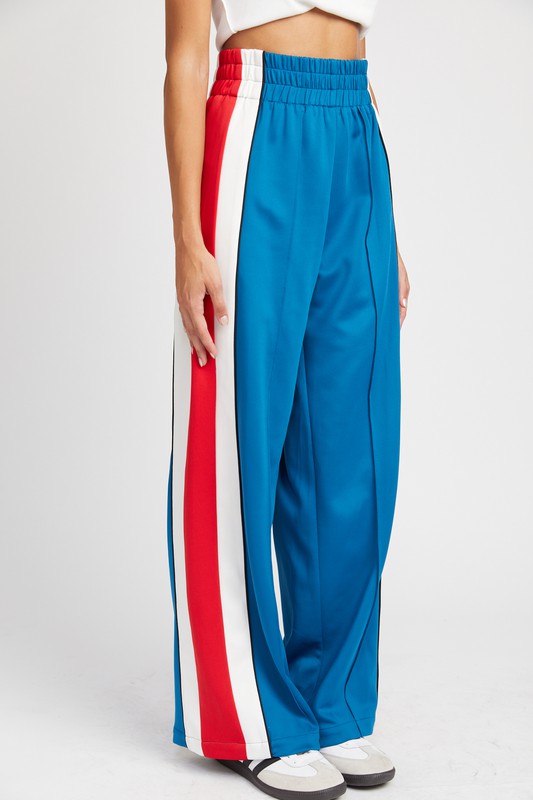 EMORY PARK COLORBLOCK TRACK PANTS in 2 COLORS