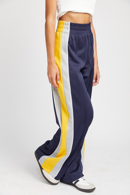 EMORY PARK COLORBLOCK TRACK PANTS in 2 COLORS