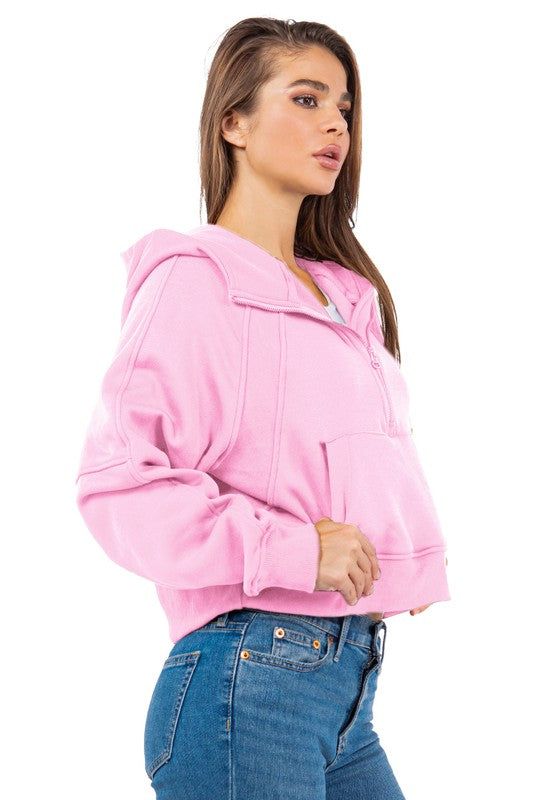 BY CLAUDE CROPPED SWEATSHIRT