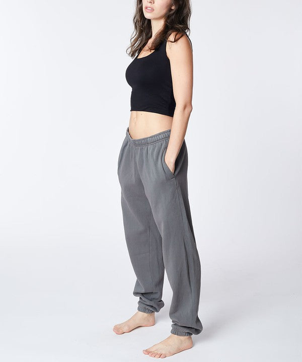 Studio Ko Genderless French Terry Garment Dyed Joggers Sweatpants in 3 Colors