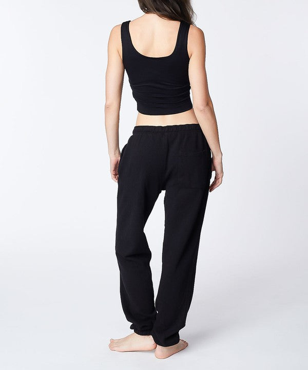 Studio Ko Genderless French Terry Garment Dyed Joggers Sweatpants in 3 Colors