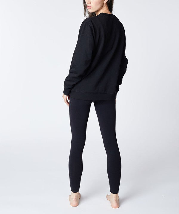 Studio Ko Genderless Garment Dyed Cotton Pullover Sweatshirt in 3 Colors