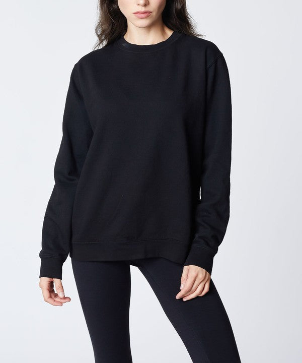 Studio Ko Genderless Garment Dyed Cotton Pullover Sweatshirt in 3 Colors