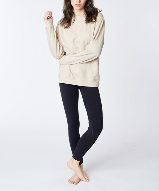 Studio Ko Genderless Garment Dyed Cotton Pullover Sweatshirt in 3 Colors