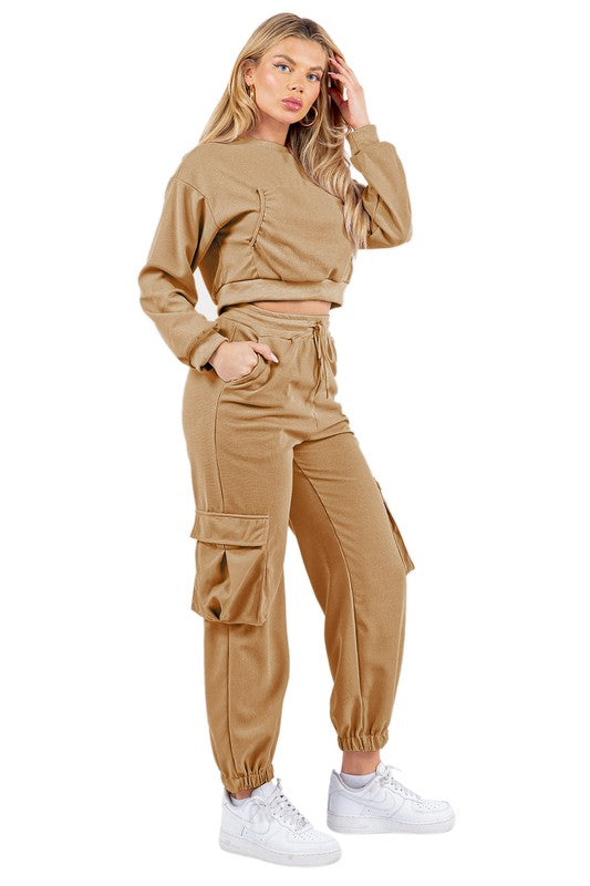 BY CLAUDE TWO PIECE SWEATSUITS