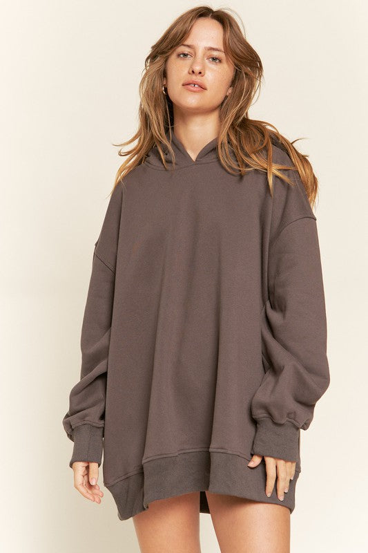 JADE BY JANE BE YOUR SELF OVERSIZED GRAPHIC SWEATSHIRT