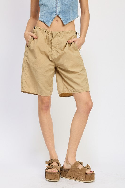 EMORY PARK BERMUDA PARACHUTE SHORTS In 2 COLORS