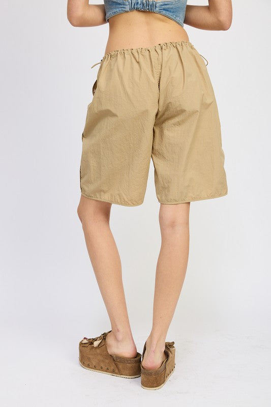 EMORY PARK BERMUDA PARACHUTE SHORTS In 2 COLORS