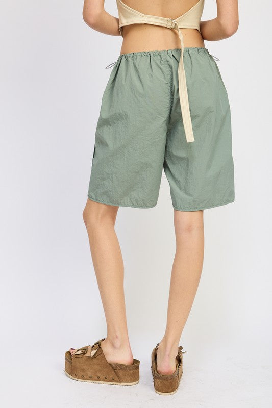 EMORY PARK BERMUDA PARACHUTE SHORTS In 2 COLORS